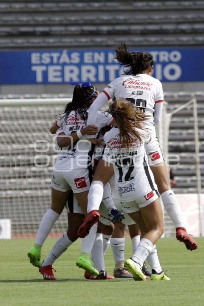 FUTBOL FEMENIL . LOBOS BUAP VS PACHUCA