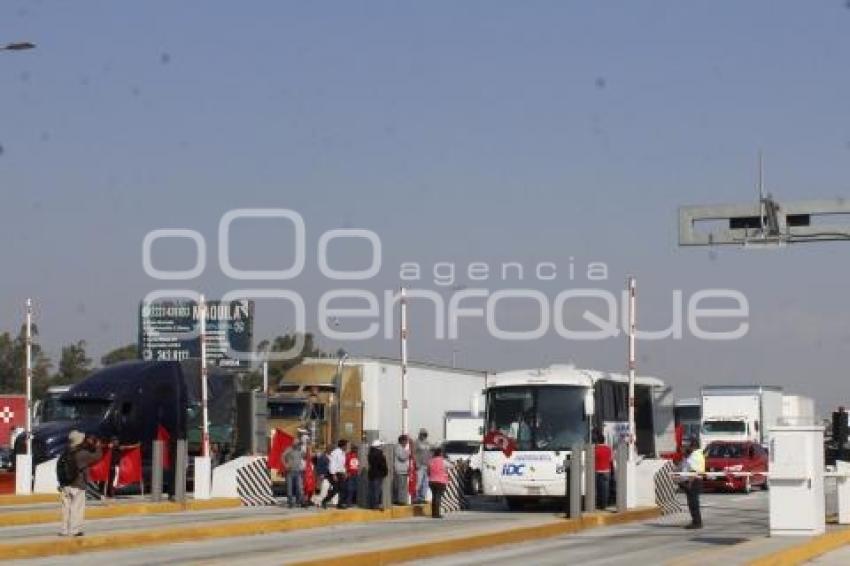 MANIFESTACIÓN . AUTOPISTA