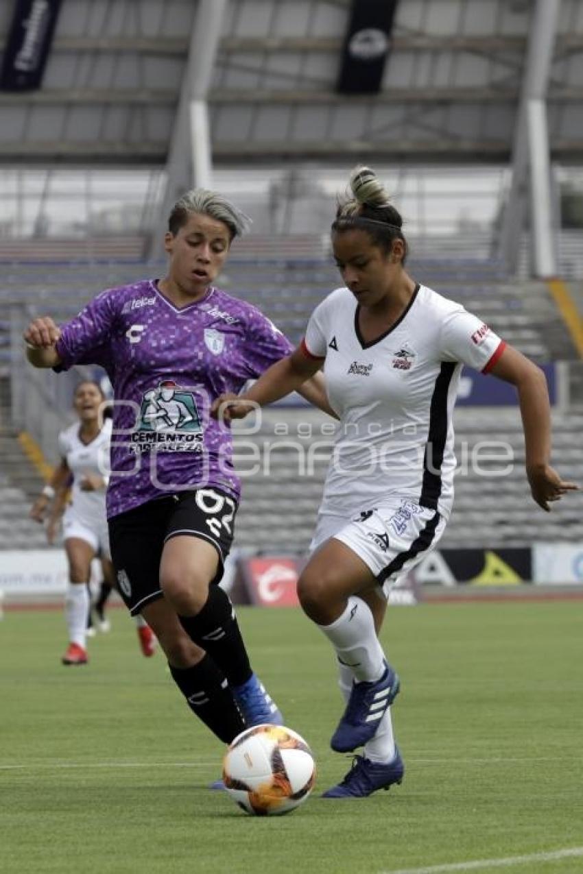 FUTBOL FEMENIL . LOBOS BUAP VS PACHUCA