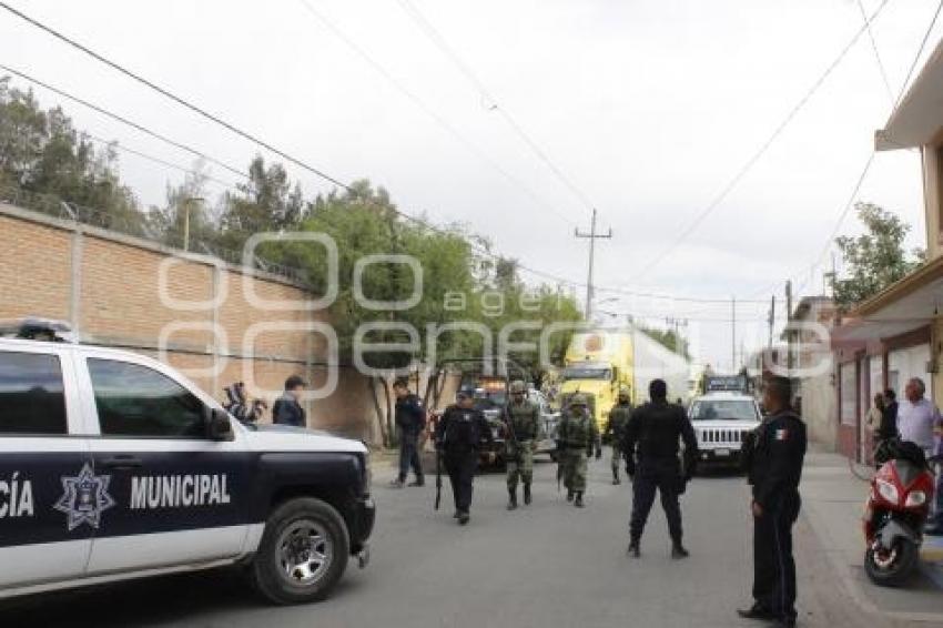 PERSECUCIÓN POLICIACA . SAN MARTÍN