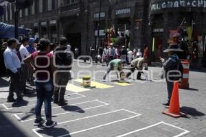 MEJORAS CENTRO HISTÓRICO . COMERCIANTES AMBULANTES