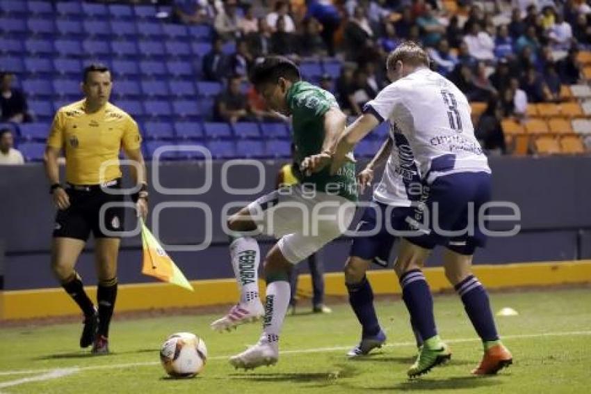 FÚTBOL . CLUB PUEBLA VS LEÓN