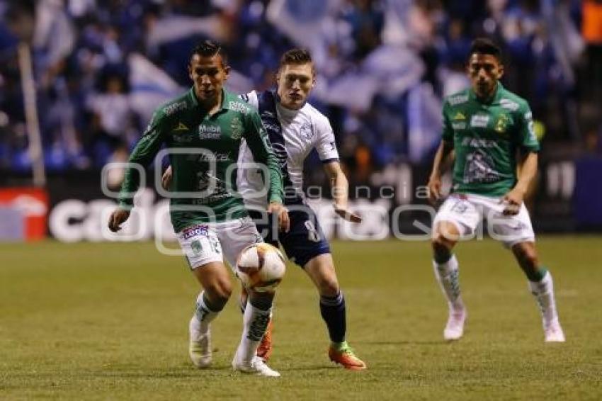 FÚTBOL . CLUB PUEBLA VS LEÓN