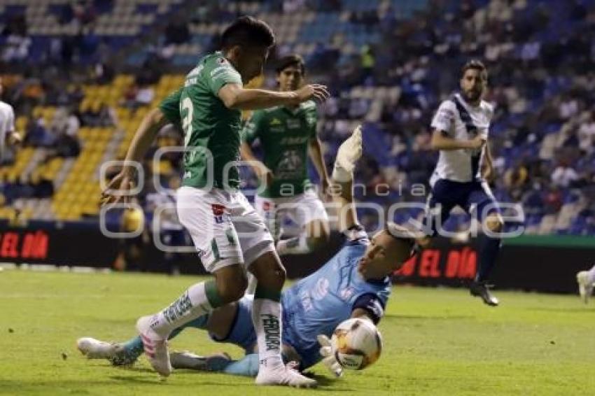 FÚTBOL . CLUB PUEBLA VS LEÓN