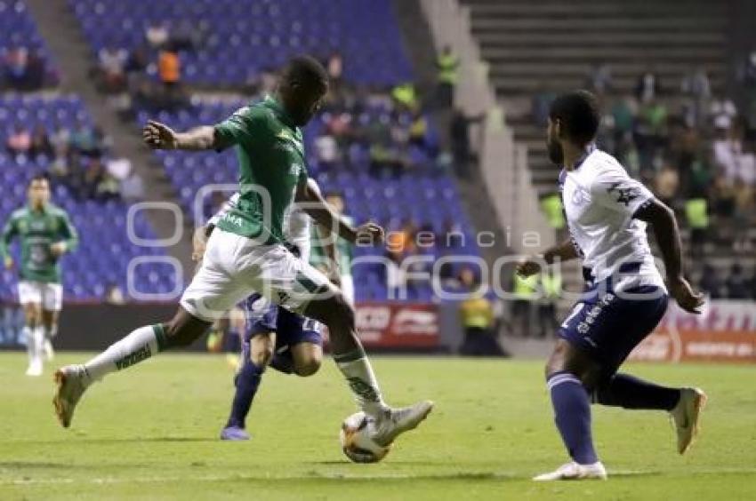 FÚTBOL . CLUB PUEBLA VS LEÓN