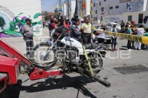 NOTA ROJA . MOTOCICLISTA