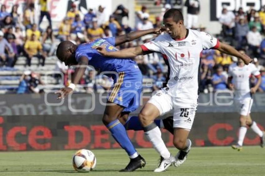 FÚTBOL . LOBOS BUAP VS TIGRES