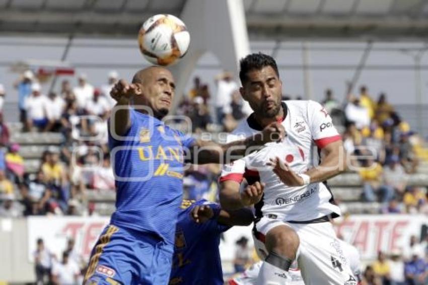 FÚTBOL . LOBOS BUAP VS TIGRES