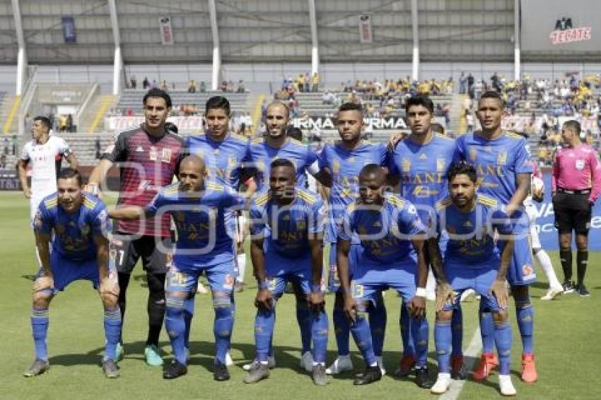 FÚTBOL . LOBOS BUAP VS TIGRES