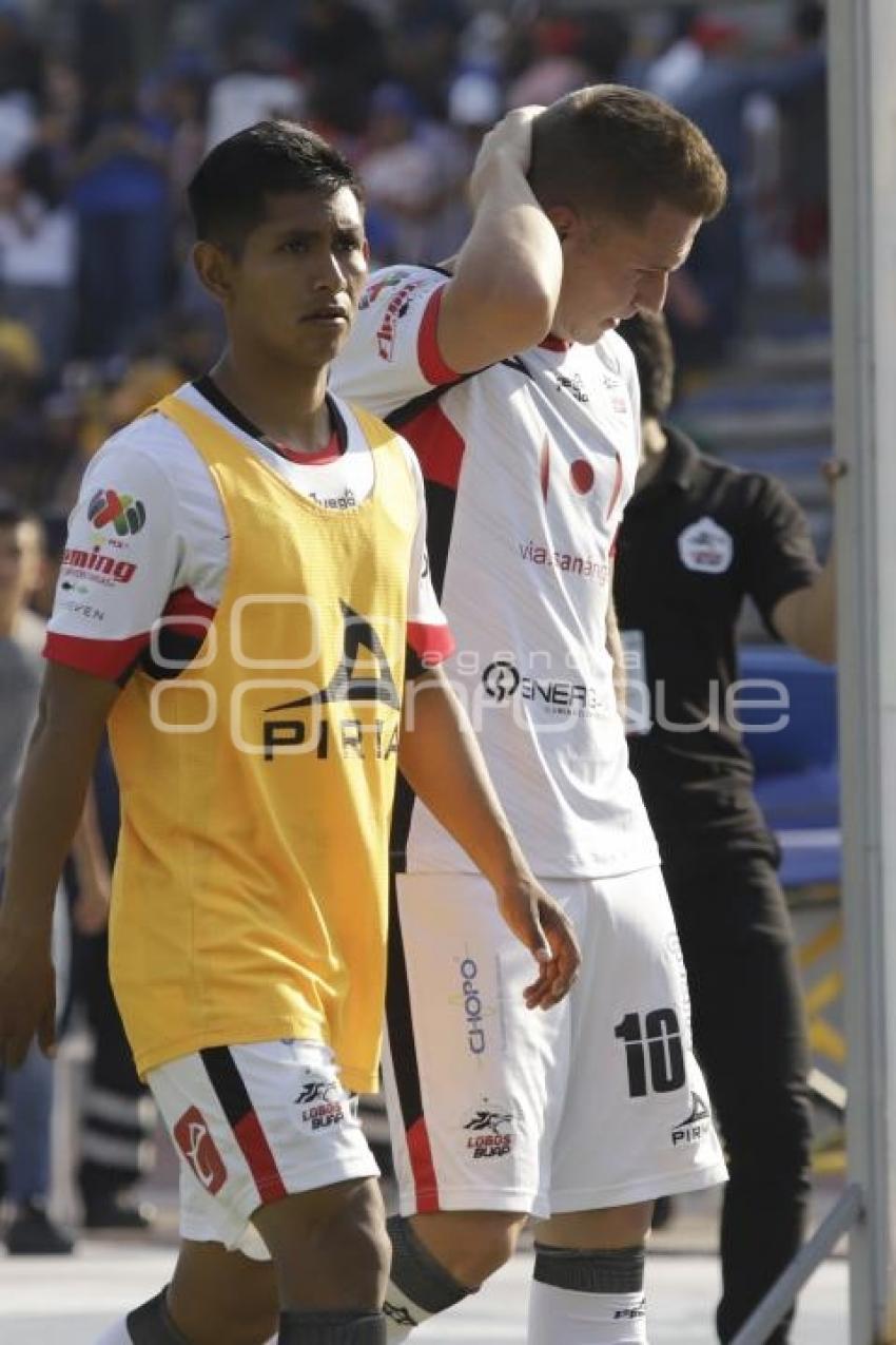 FÚTBOL . LOBOS BUAP VS TIGRES