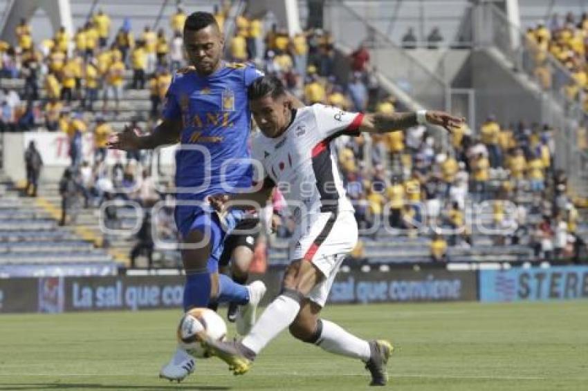 FÚTBOL . LOBOS BUAP VS TIGRES