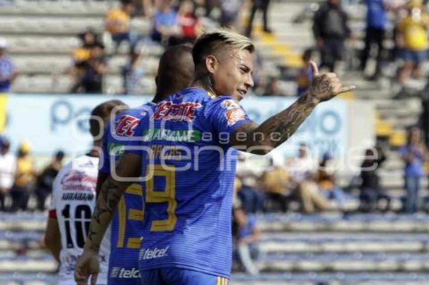 FÚTBOL . LOBOS BUAP VS TIGRES