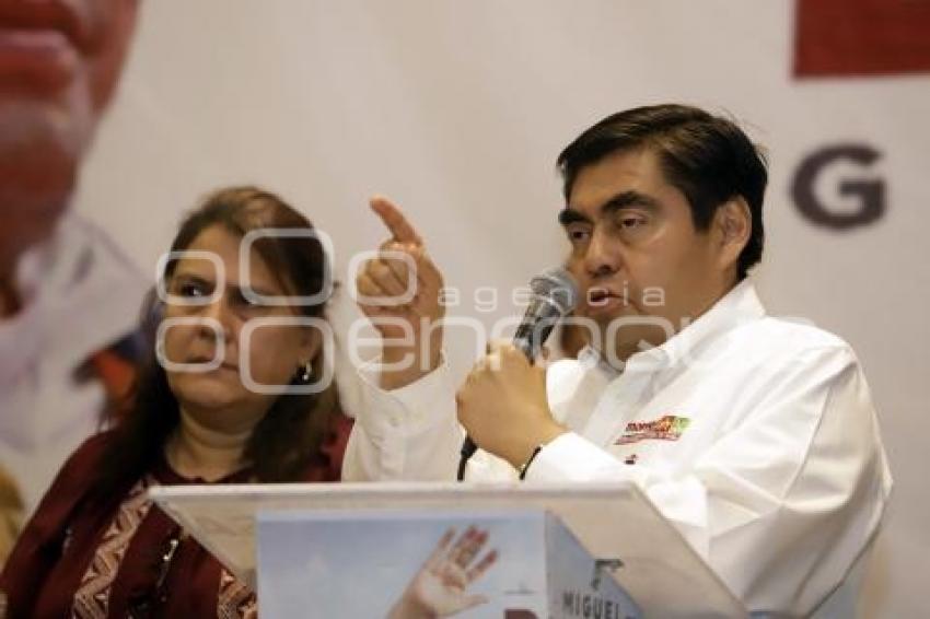 MIGUEL BARBOSA . TRABAJADORES DEL ESTADO