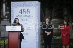 FUNDACIÓN DE PUEBLA . CEREMONIA