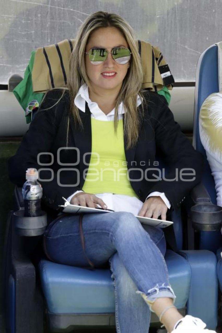FUTBOL FEMENIL . CLUB PUEBLA VS PUMAS
