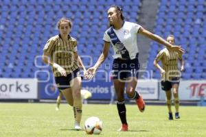 FUTBOL FEMENIL . CLUB PUEBLA VS PUMAS