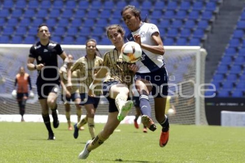 FUTBOL FEMENIL . CLUB PUEBLA VS PUMAS