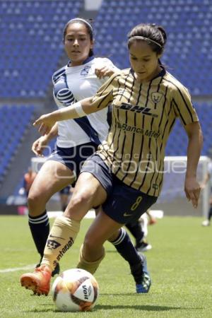 FUTBOL FEMENIL . CLUB PUEBLA VS PUMAS