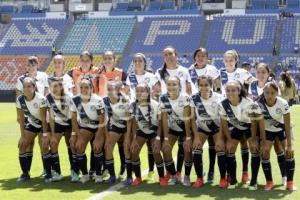 FUTBOL FEMENIL . CLUB PUEBLA VS PUMAS