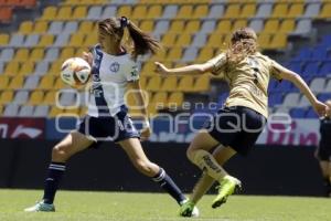 FUTBOL FEMENIL . CLUB PUEBLA VS  PUMAS