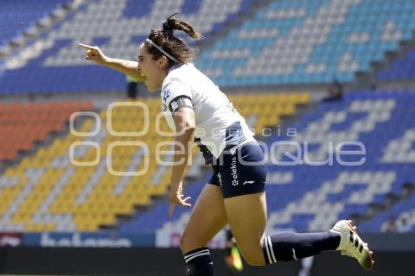 FUTBOL FEMENIL . CLUB PUEBLA VS PUMAS