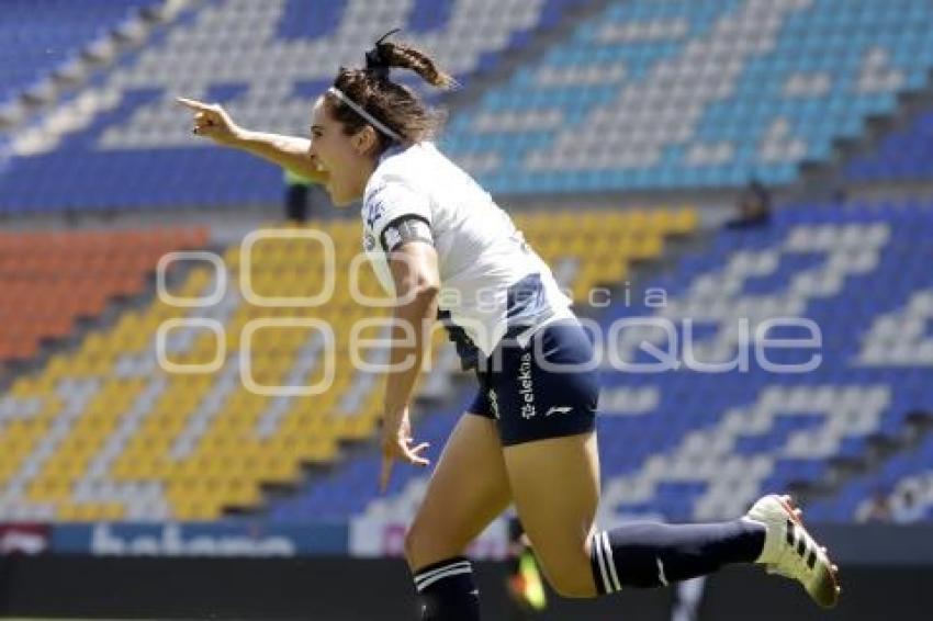 FUTBOL FEMENIL . CLUB PUEBLA VS  PUMAS