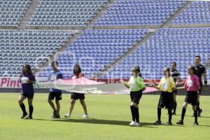 FUTBOL FEMENIL . CLUB PUEBLA VS  PUMAS