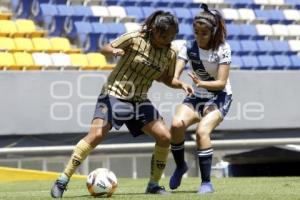 FUTBOL FEMENIL . CLUB PUEBLA VS PUMAS