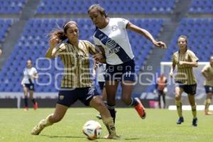 FUTBOL FEMENIL . CLUB PUEBLA VS PUMAS