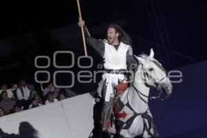 FERIA DE PUEBLA . MEDIEVAL FIGHTS