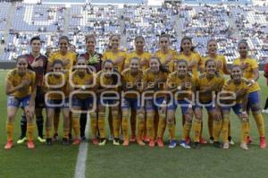 FUTBOL FEMENIL . CLUB PUEBLA VS TIGRES