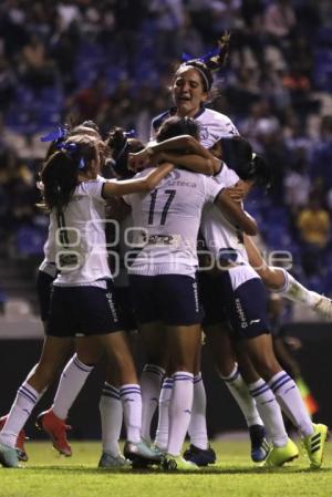 FUTBOL FEMENIL . CLUB PUEBLA VS TIGRES