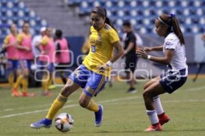 FUTBOL FEMENIL . CLUB PUEBLA VS TIGRES