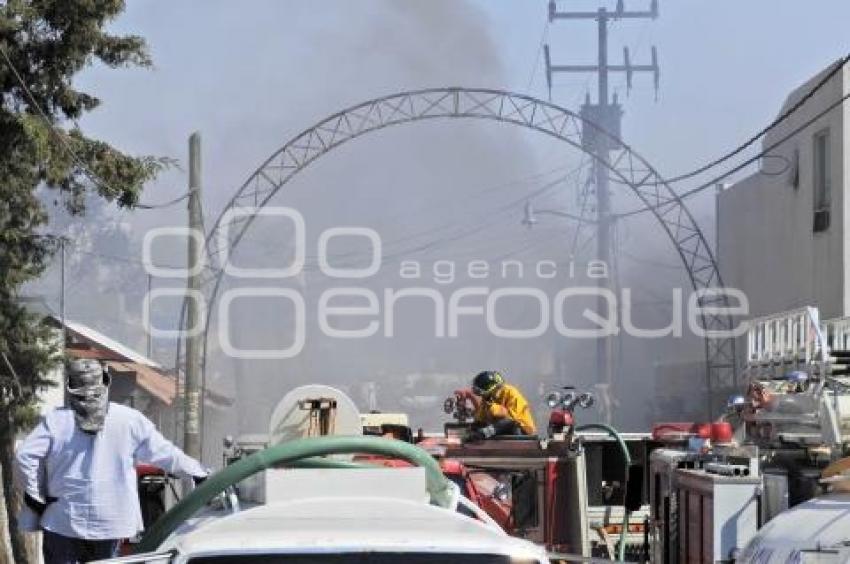 INCENDIO DEPOSITO DE ACEITE