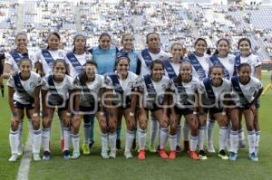 FUTBOL FEMENIL . CLUB PUEBLA VS TIGRES