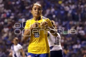 FUTBOL FEMENIL . CLUB PUEBLA VS TIGRES