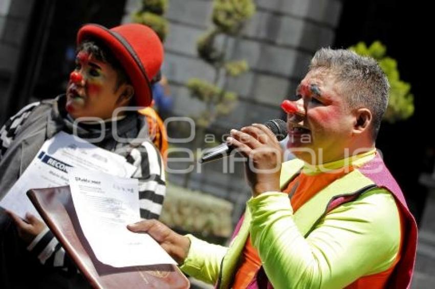 MANIFESTACIÓN DE PAYASOS