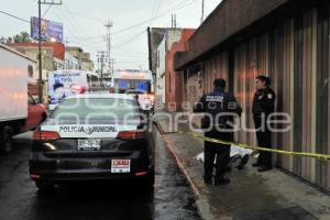 MUERTO COLONIA SANTA MARÍA