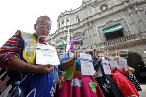 MANIFESTACIÓN DE PAYASOS