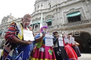 MANIFESTACIÓN DE PAYASOS