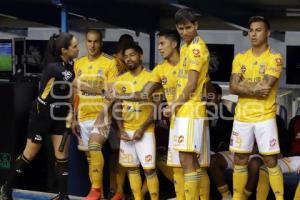 FUTBOL . CLUB PUEBLA VS TIGRES
