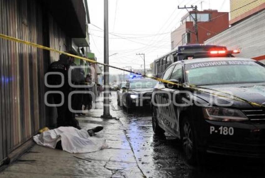 MUERTO COLONIA SANTA MARÍA