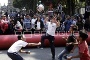 CLAUDIA RIVERA . DÍA DEL NIÑO