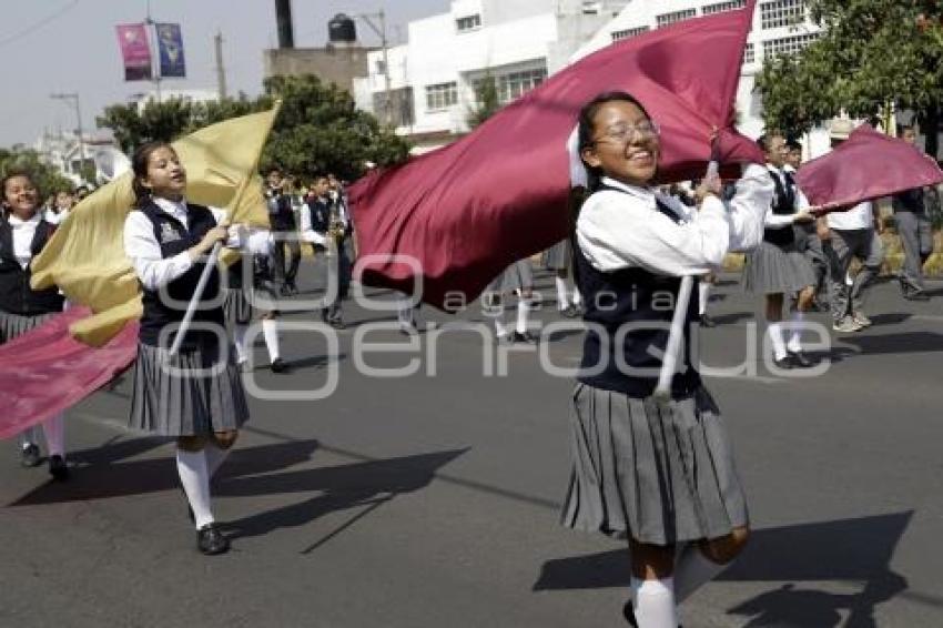 ENSAYO DESFILE 5 DE MAYO