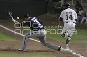 BEISBOL . PERICOS VS RIELEROS