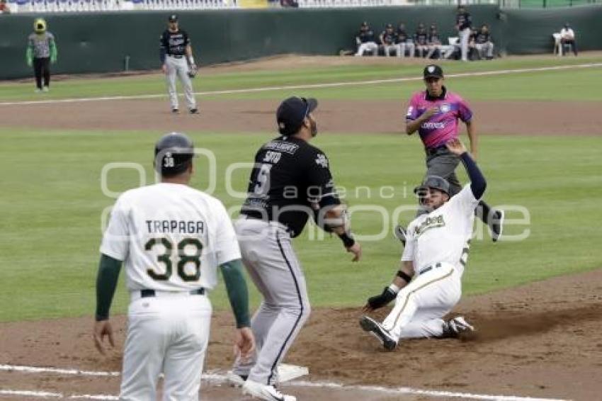 BEISBOL . PERICOS VS RIELEROS