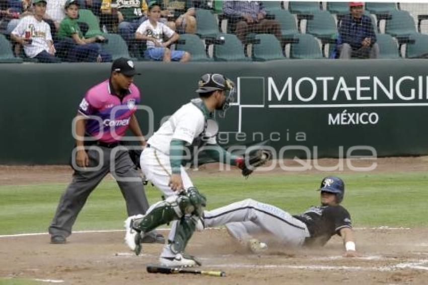 BEISBOL . PERICOS VS RIELEROS