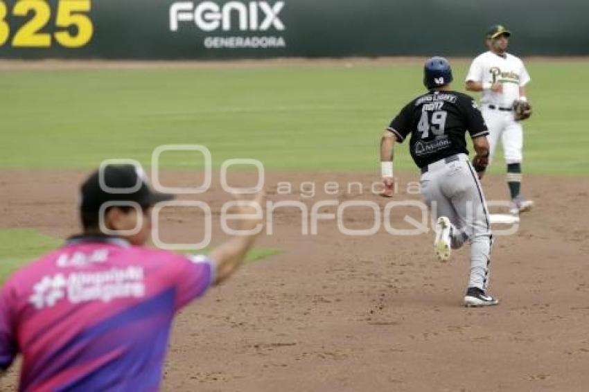 BEISBOL . PERICOS VS RIELEROS