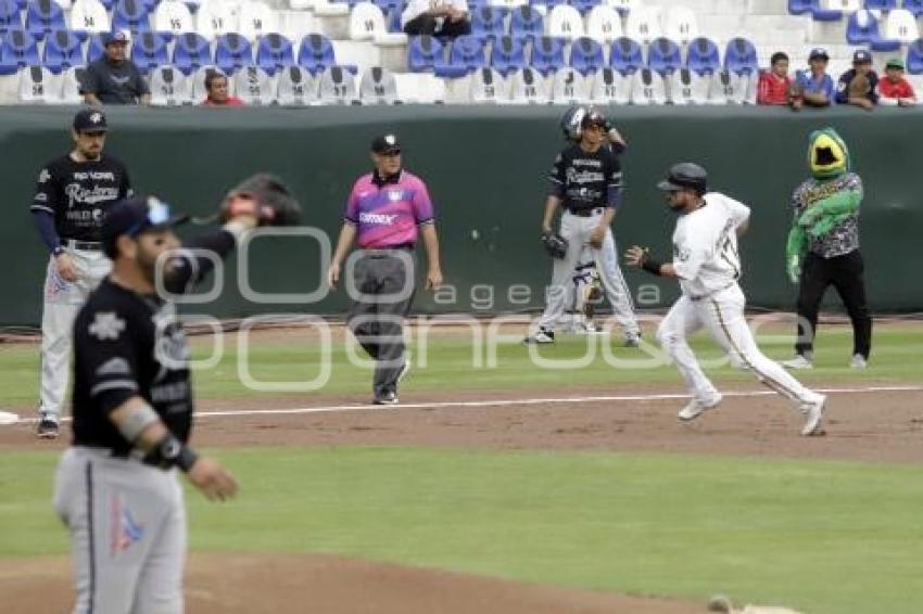 BEISBOL . PERICOS VS RIELEROS