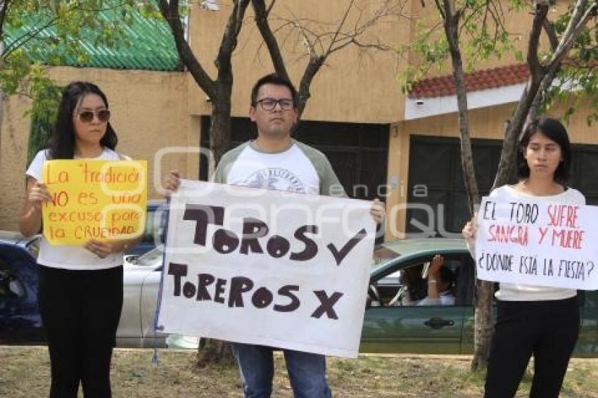 MANIFESTACIÓN CONTRA TAUROMAQUIA